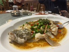 鲜花椒蒸桂花鲈-猪肉婆私房菜(容桂总店)