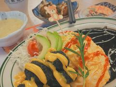 黑金炸鸡块奄列蛋咖喱饭-白熊咖哩(新世界城店)