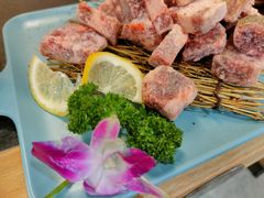 雪龙黑牛牛肉粒-福福泥炉烤肉(三台子店)