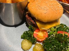 美式烧烤牛肉汉堡-bluefrog蓝蛙(恒隆广场店)