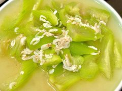 丝瓜炒虾皮-绍兴名菜馆(可乐路店)