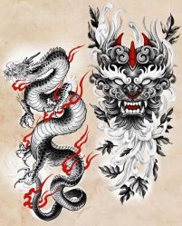 -老兵纹身·原创设计·修改遮盖