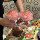 是哪个公主吃火锅也不脱妆呀 