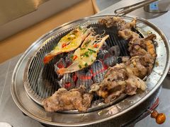 -围炉肉舍•炭烤活鳗•丹东海鲜烤肉(步行街店)