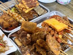 炸牛肉串-清真王强炸串