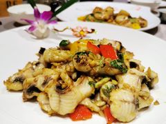 沙姜薄荷叶炒脆鲩-迎悦轩(维景湾店)