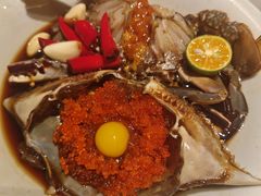 -草家酱蟹炭火烤肉店(珲春南路一店)