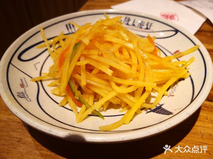 陇上秦轩biangbiang面(金沙印象城店)爽口开胃土豆丝图片