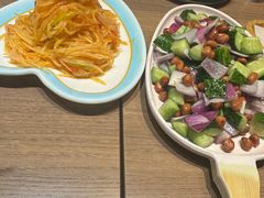 土豆丝-街角等你.大连海鲜烧烤.经典铁板海鲜串(西安路店)