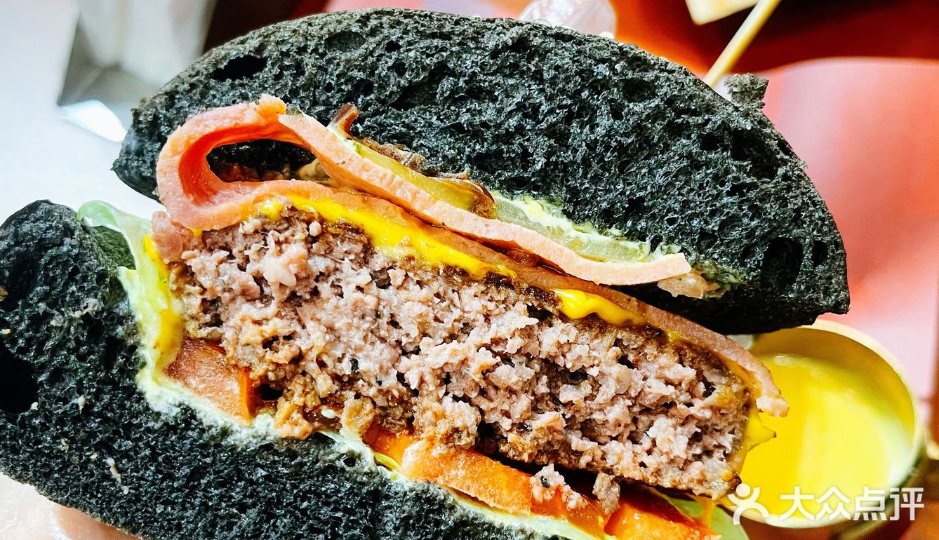 打卡新店🍔美式汉堡➕咖啡☕️店‼