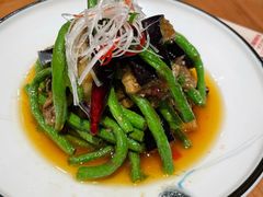 青椒豇豆-陶德砂锅(蜀汉路店)
