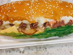 香辣鸡肉堡-盒马鲜生(财富领域店)