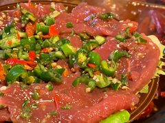 双椒牛肉-财二舅火锅招待所
