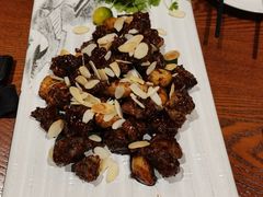 黑蒜子牛肉粒-陆壹捌餐厅(五大道店)
