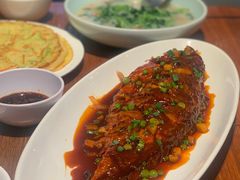 菌汁大黃魚-京尊烤鸭店JINGZUN(春秀路店)