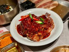 -草家酱蟹炭火烤肉店(珲春南路一店)