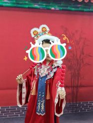 -后宫·古装汉服京剧儿童亲子全家福摄影