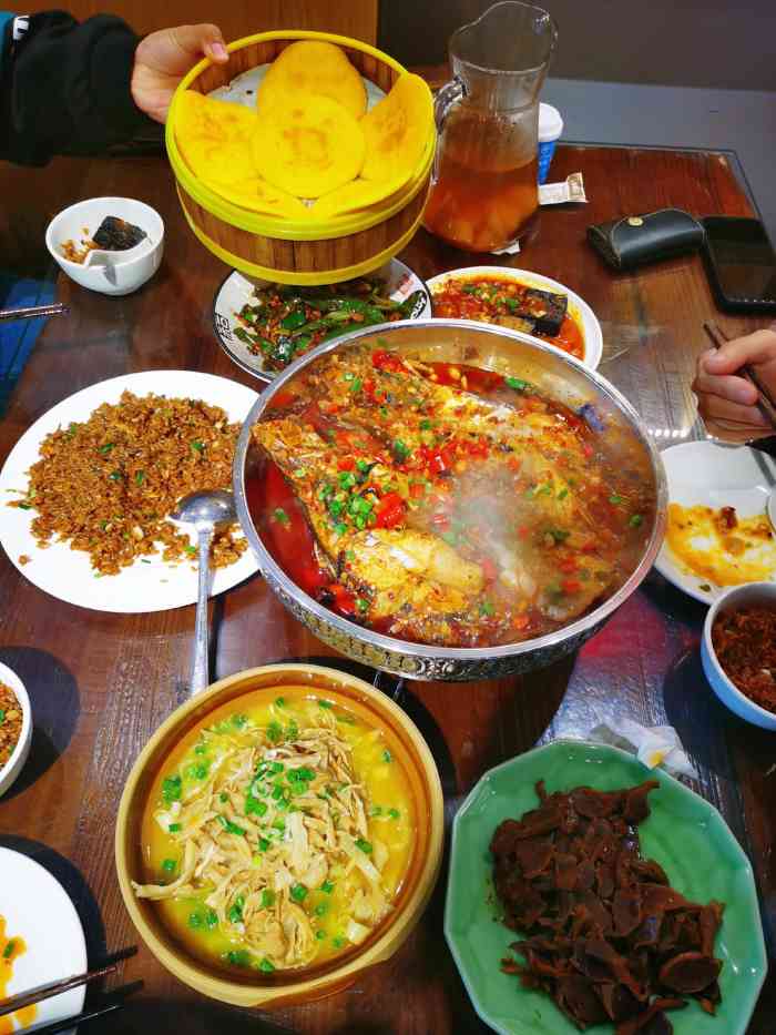 毛家菜馆(朝阳王四营店)-"位置好找,不好停车,环境还好吧,看上去.