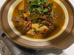 番薯杆黄牛肉-阿露佳·舌尖上的安吉菜