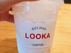草莓鲜奶-LOOKA COFFEE(大鹏所城店)