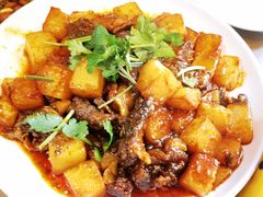 米凉粉烧牛肉-花鸟鱼私家小厨·川菜(文殊院店)
