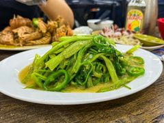 椒丝腐乳通菜-贞姨美食·老字号海鲜大排档