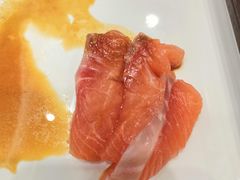 三文鱼鲷鱼片-集品鲜湾·蒸汽海鲜自助料理(青岛银座和谐广场店)