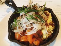烟熏三文鱼配炒蛋土豆饼-Ocean's Table 欧舍