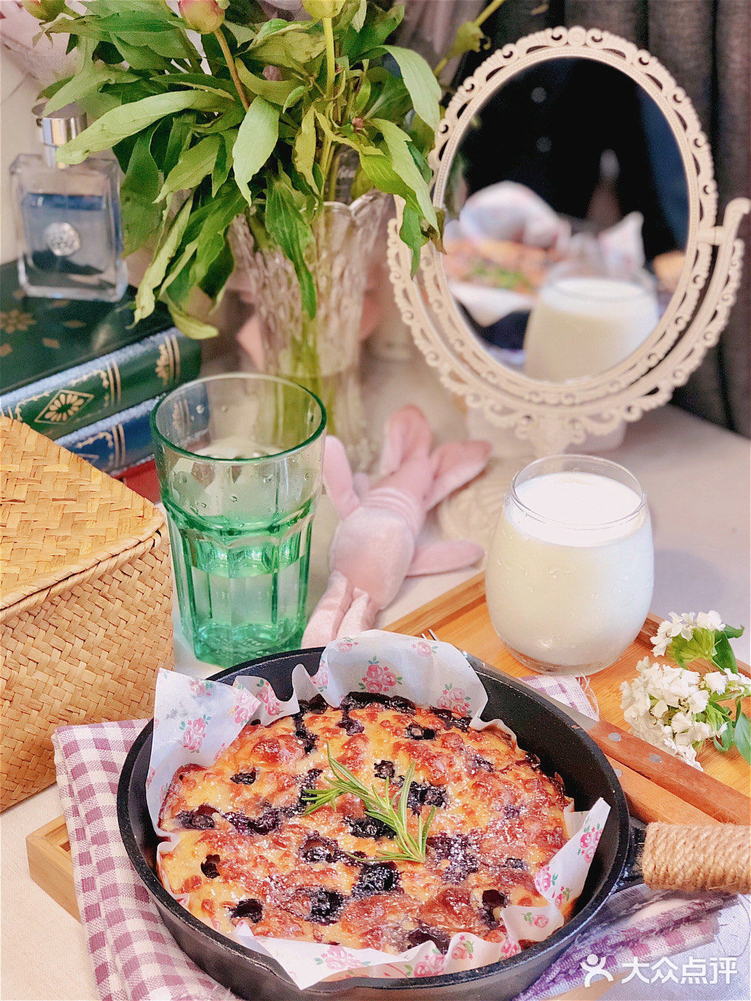 Wednesday ｜ 爆浆蓝莓香蕉芝士挞（无糖无油）