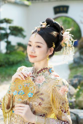 -懿沉香中式嫁衣礼服秀禾服龙凤褂马来褂旗袍总店