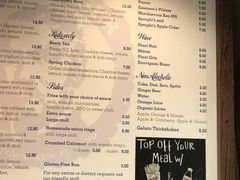 菜单-Fergburger(皇后镇店)