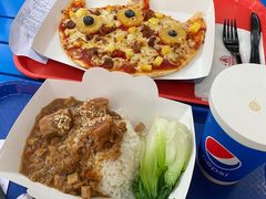 三眼仔辣味海鲜披萨-Lotso Lunch Box 草莓熊餐盒