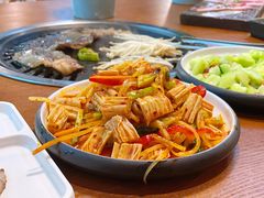 凉拌花菜-正宗齐齐哈尔烤肉·齐牛哥鲜切炭火烤肉(杭州总店)