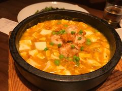 石锅虾球海胆豆腐-山里亲戚(淞虹路店)
