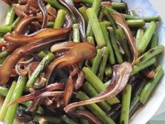 蒜心爆猪耳丝-农耕记·湖南土菜(halo广场店)