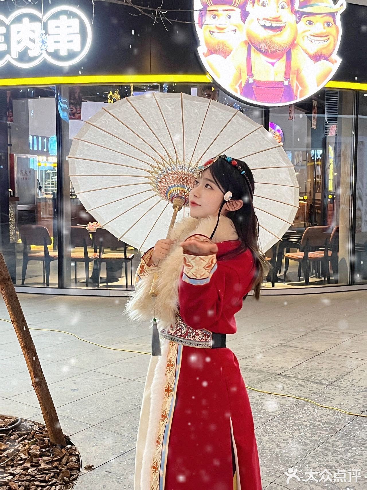 冬天吃个烤肉还能直接穿越蒙古草原🐏太绝了！