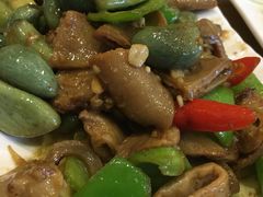 腊八蒜烧驴肠-王胖子驴肉火烧(鼓楼店)