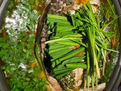 春韭鲜椒烤鱼-师烤·豆花烤鱼(广州荔湾扬韬广场店)