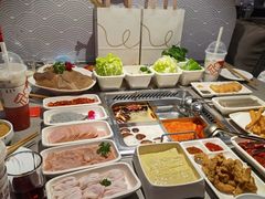 自助取餐区-海底捞火锅(西单店)