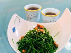 凉拌沙葱-靖远尕六美味羊羔肉