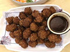 老北京干炸丸子-大眼锅贴水饺(河东店)