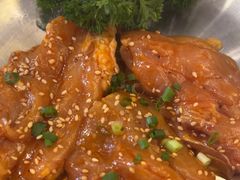 -明洞阿姨·韩式酱蟹烤肉·创意料理(三元桥店)