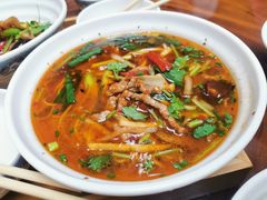 泡椒肉丝面-万县面馆(高笋塘店)