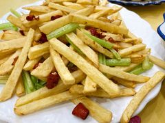 炸薯条-天添纸包鸡家常菜