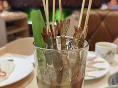竹签虾-围炉夜话·潮汕卤水火锅(榕江店)