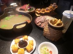 红糖糍粑-盡膳口福·百年汤方火锅(科华北路店)