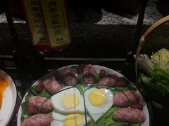 肉枣汤配时蔬-秀水人家