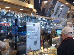 面包甜点陈列柜-泸溪河桃酥(长乐路店)