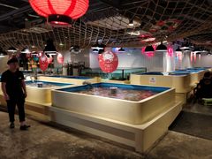自助取餐区-日进一片海.生腌海鲜火锅.宵夜烧烤(三里屯总店)