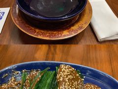 芝麻菠菜-君悦酒店·1881·北京烤鸭